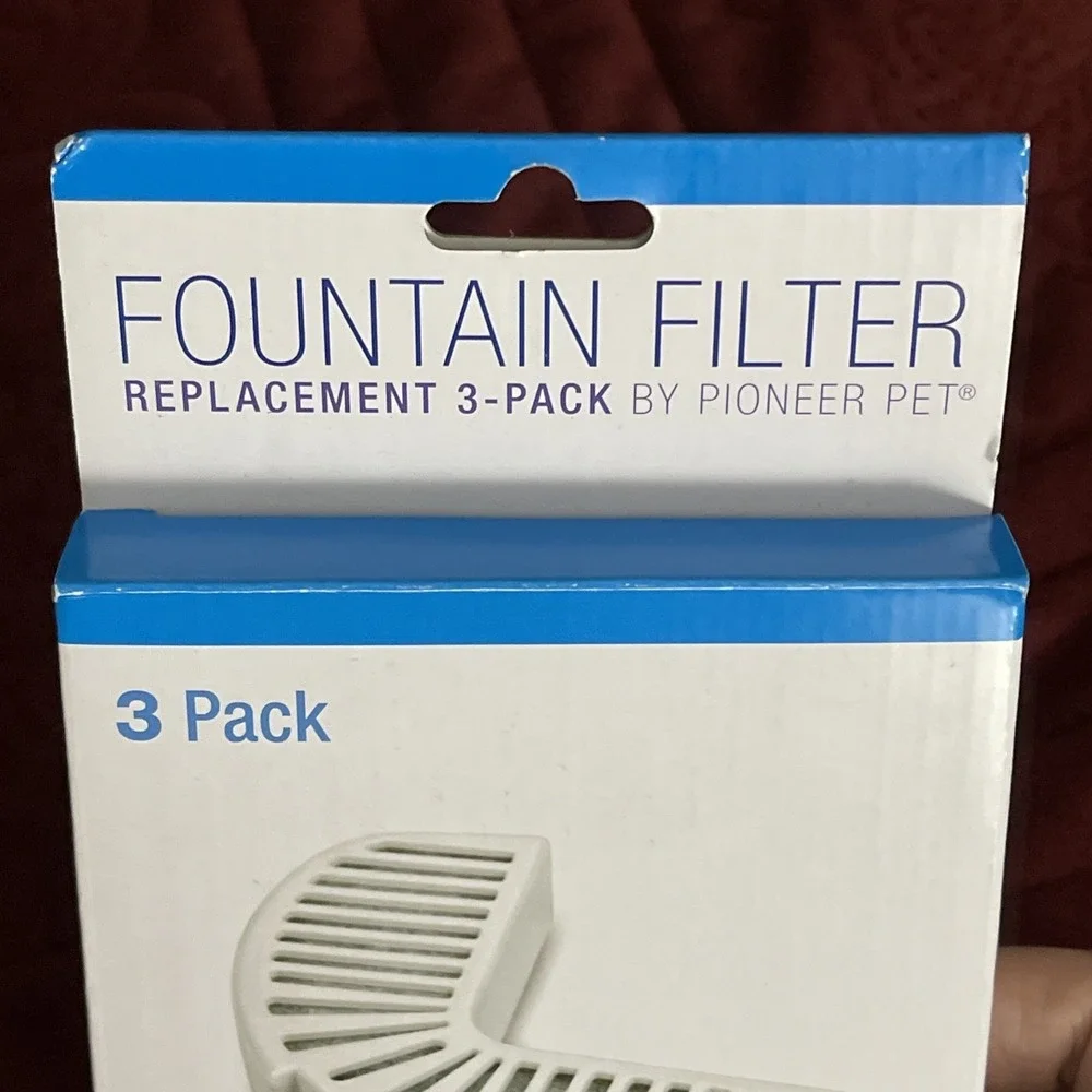 NIB NEW Pioneer Pet 3002 Pet Fountain Replacement Filter - 3‎ Pack DOGS & CATS